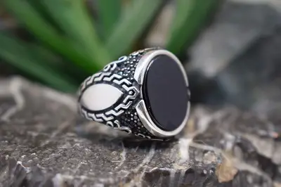 انگشتر نقره مردانه