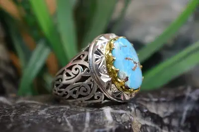 انگشتر فیروزه نیشابور