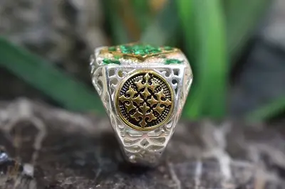 انگشتر نقره مردانه