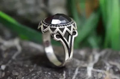 انگشتر نقره مردانه اونیکس