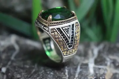 انگشتر نقره مردانه