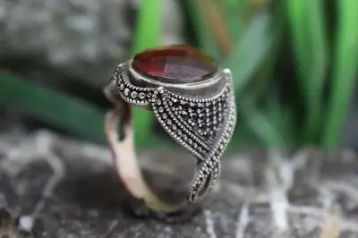 انگشتر نقره مردانه