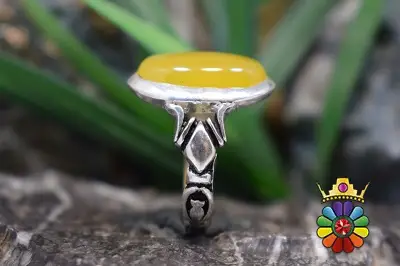 انگشتر نقره با نگین عقیق شرف شمس