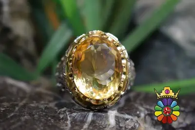 انگشتر سیترین