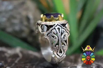 انگشتر یاقوت کبود