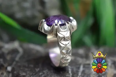 انگشتر نقره دست ساز مردانه امتیست