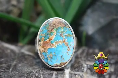 انگشتر نقره مردانه با نگین فیروزه نیشابور