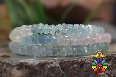 رشته اکوامارین سایز 6