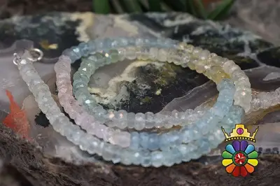 رشته اکوامارین سایز 6