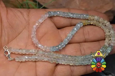 رشته اکوامارین سایز 6