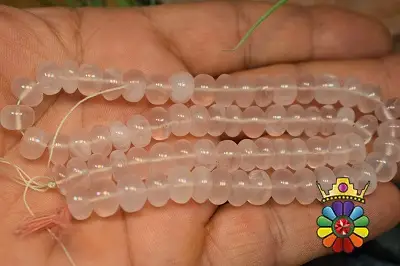 رشته کوارتز صورتی سایز 9