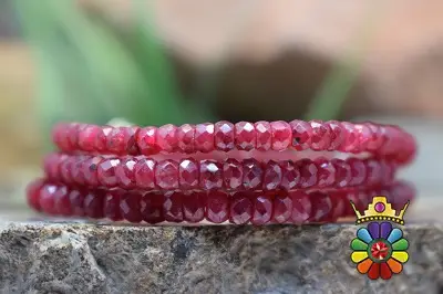 رشته یاقوت سرخ سایز 4