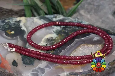 رشته یاقوت سرخ سایز 4