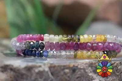 رشته یاقوت مولتی کالر سایز 4