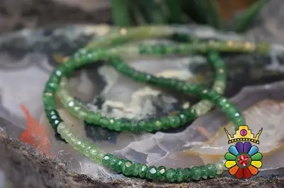 رشته گارنت تساوریت سایز 4