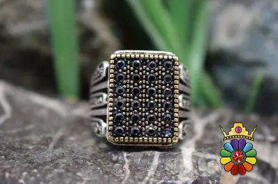 انگشتر نقره مردانه