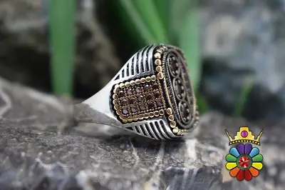 انگشتر نقره مردانه