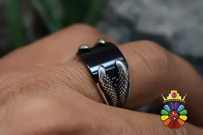 انگشتر نقره مردانه