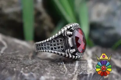 انگشتر نقره مردانه