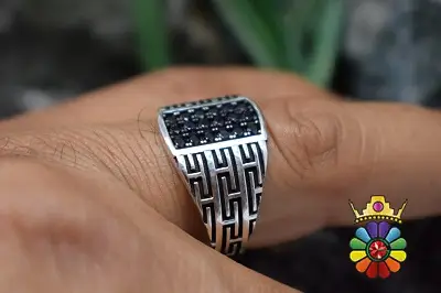 انگشتر نقره مردانه