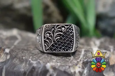 انگشتر نقره مردانه