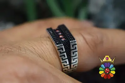 انگشتر نقره مردانه