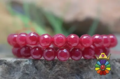 رشته جید قرمز تراش