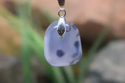 اویز عقیق یمن کبود