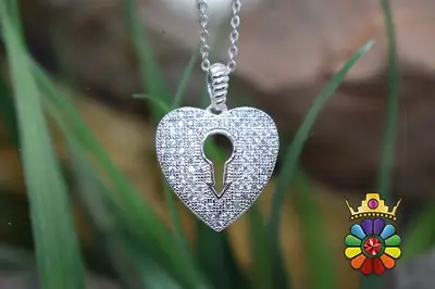 مدال گردن اویز نقره