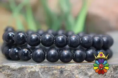 رشته عقیق سیاه سایز 8 (اونیکس)
