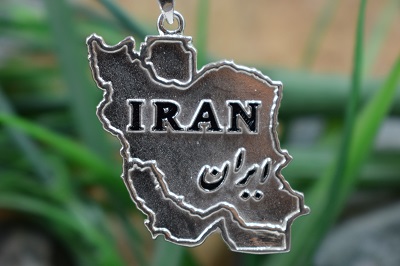 مدال گردنبند نقره نقشه ایران N5512