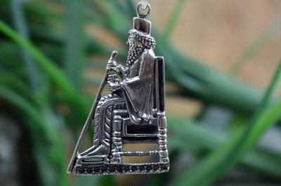 مدال اویز نقره داریوش شاه  N5516