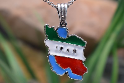 مدال نقره نقشه ایران  N9416
