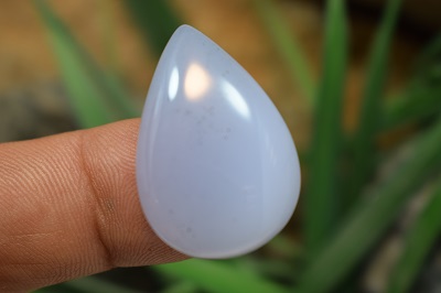 عقیق کلسدونی آبی